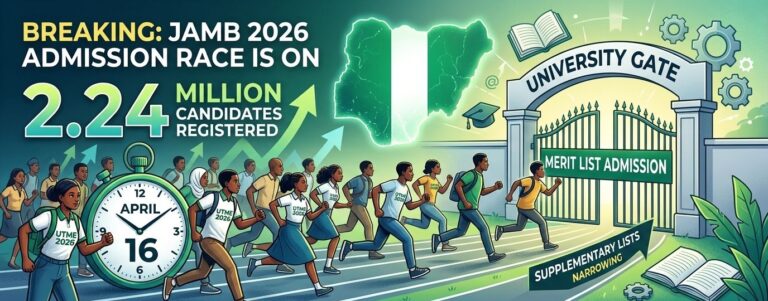 2.24 Million UTME Candidates: 3 Keys to Surviving the 2026 Admission "Crowd"