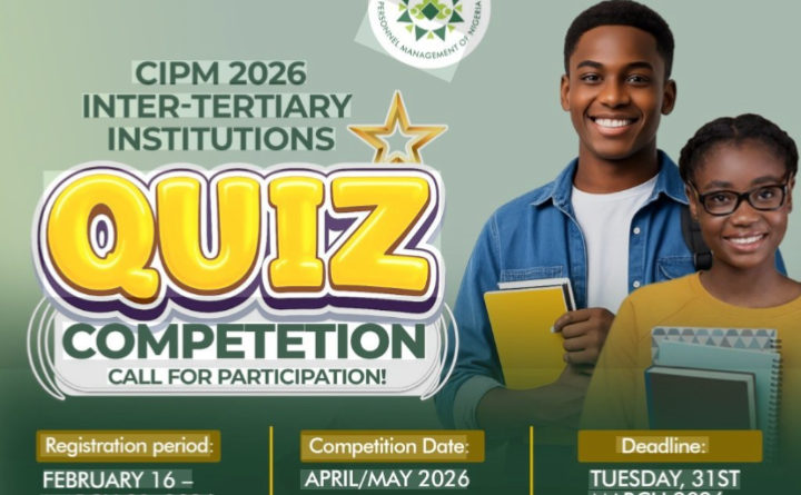 CIPM 2026 Inter-Tertiary Quiz Nominations Close Today