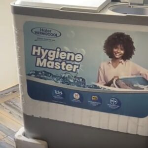 Haier thermocool washing machine.
