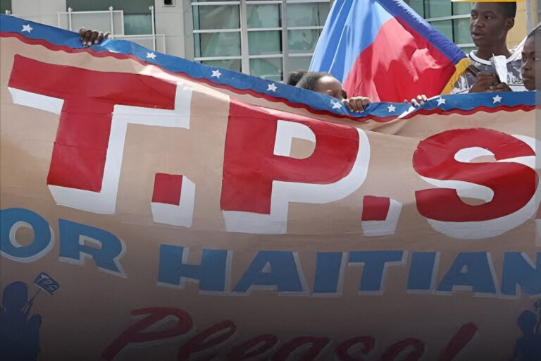 The sudden cancellation of Temporary Protected Status for Haiti leaves 350,000 migrants facing deportation as gang warfare ravages the island.