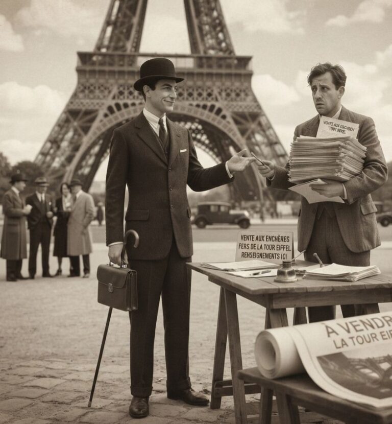 The Great Eiffel Tower Swindle