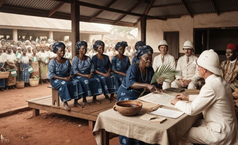 How Unlettered Market Women Forced the British Crown to Tear Up Their Tax Laws and Give Power Back to the Land