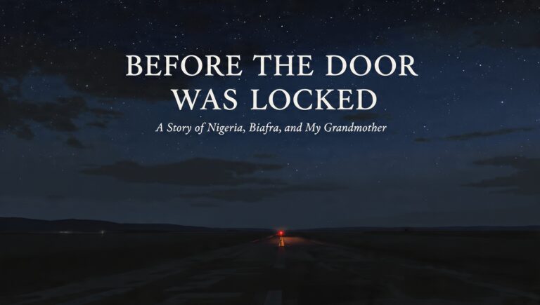 BEFORE THE DOOR WAS LOCKED
