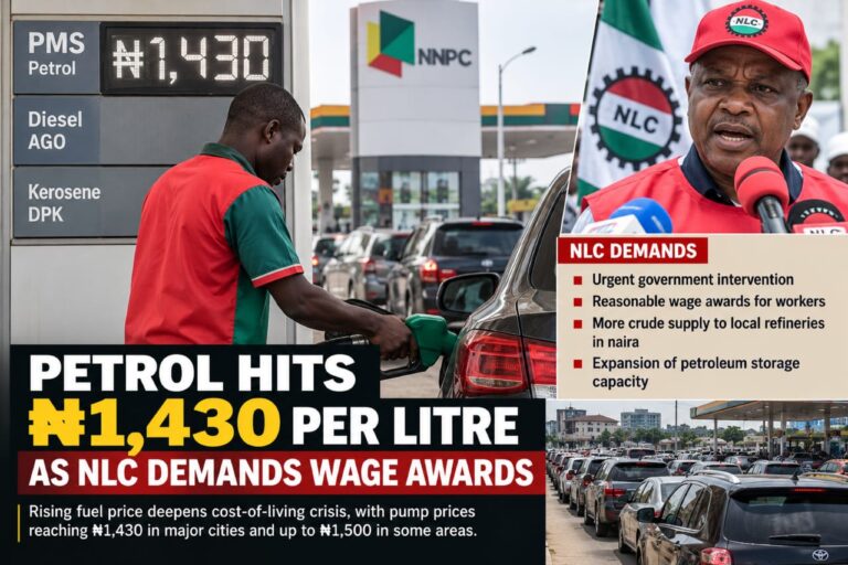 Petrol Price Surge Deepens Cost-of-Living Crisis as Nigerians Face Fresh Pressure