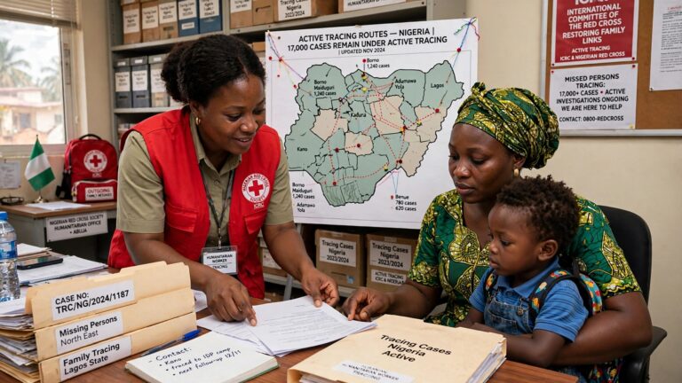 About 17,000 Missing-Person Cases Remain Under Active Tracing in Nigeria — ICRC