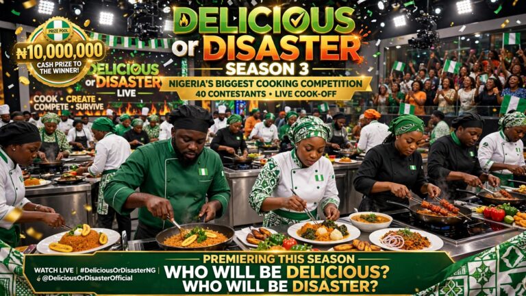 ‘Delicious or Disaster’ Announces ₦10m Prize Pool for Third Season
