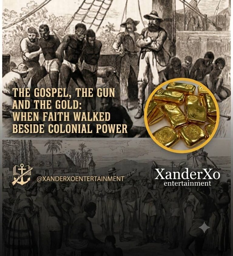 THE GOSPEL, THE GUN AND THE GOLD: WHEN FAITH WALKED BESIDE COLONIAL POWER
