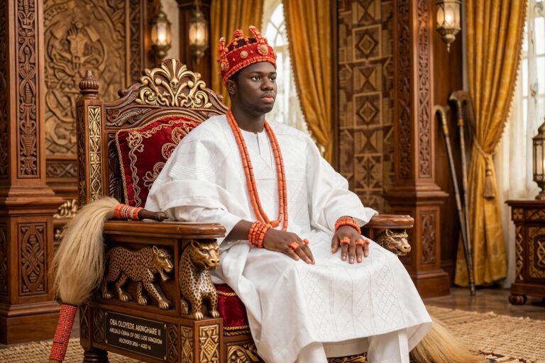 Why This Young Nigerian King Says You Must Not Call Him ‘Bro’