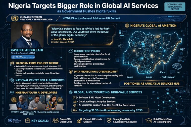 Nigeria Targets Bigger Role in Global AI Services as Government Pushes Digital Skills