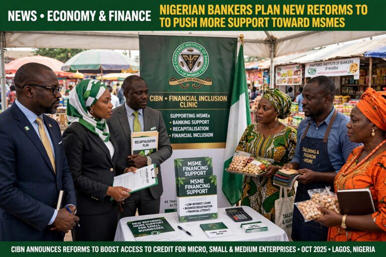 Nigerian Bankers Plan New Reforms to Push More Support Toward MSMEs