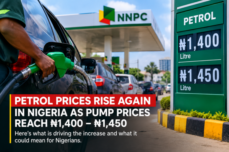 Petrol Prices Rise Again as Nigerians Face Fresh Cost-of-Living Pressure