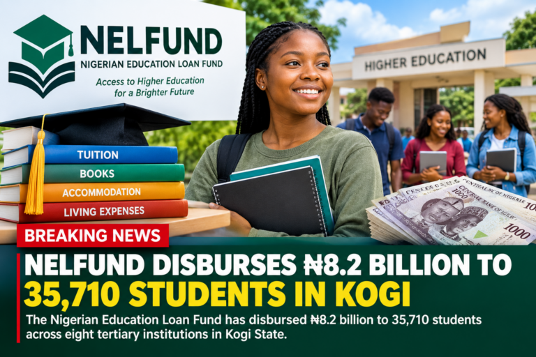 NELFUND Disburses ₦8.2 Billion to More Than 35,000 Students in Kogi