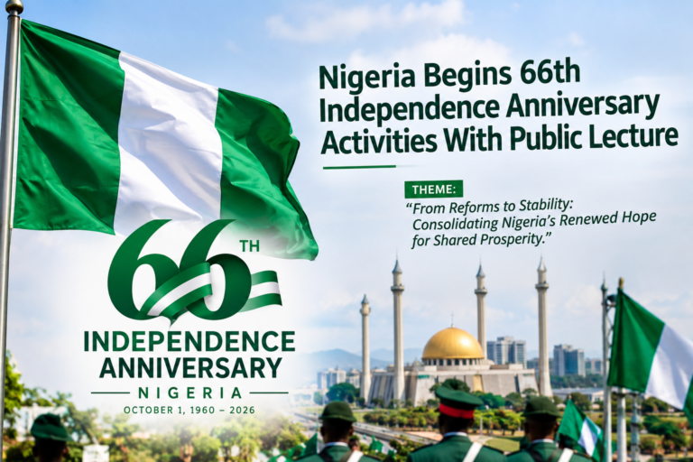 Nigeria Begins 66th Independence Anniversary Activities With Public Lecture