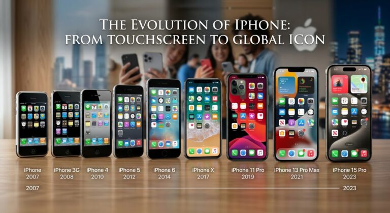 How the iPhone Evolved From a Simple Touchscreen Phone to a Global Icon