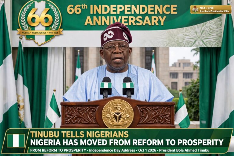 Tinubu Tells Nigerians: Nigeria Has Moved From Reform to Prosperity