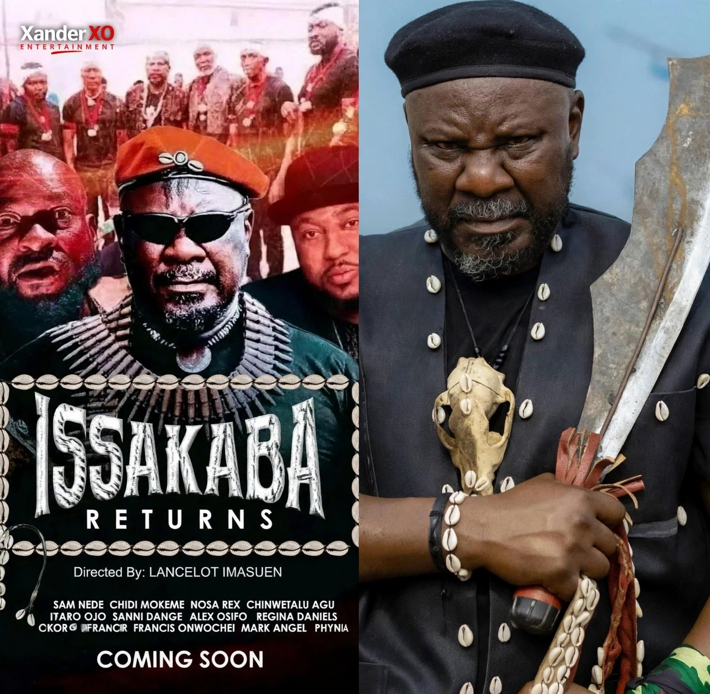 25 YEARS LATER, EBUBE RETURNS: ‘ISSAKABA: THE RETURN’ BRINGS NOLLYWOOD’S ICONIC ACTION CLASSIC BACK TO THE BIG SCREEN